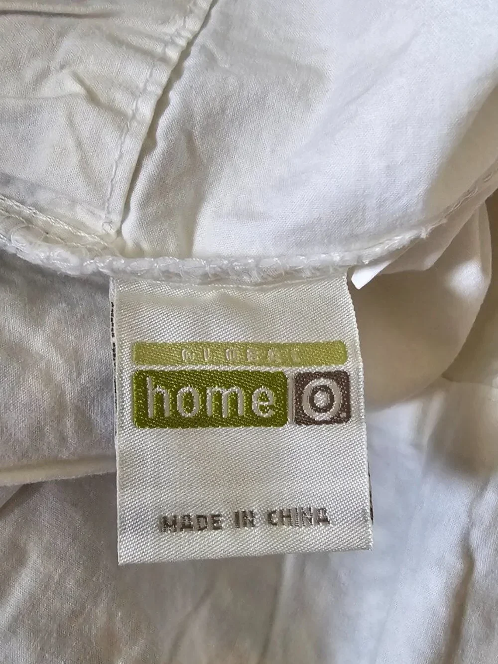 Global Home Embroidered Floral Cotton Flat Sheet Twin & Pillowcase Bedding Set